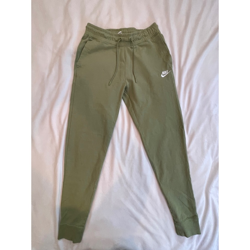 Nike Kids Sportswear Club Fleece Joggers Olive‎ Green Sweatpants Size Small